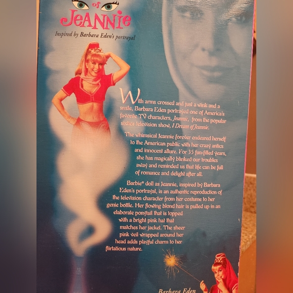 SOLD I dream of Jeannie Barbie Mattel collectible new in box - Picture 7 of 9